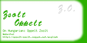 zsolt oppelt business card